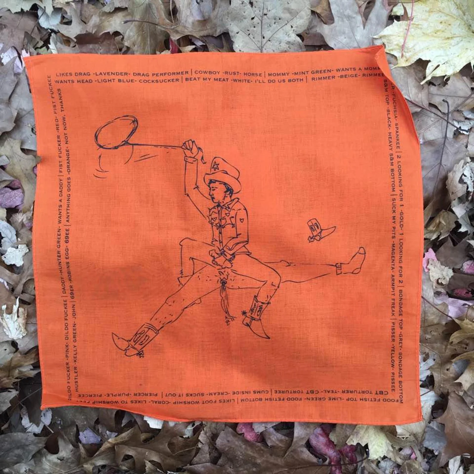 Hanky Code: queer printed hankies - Image 17