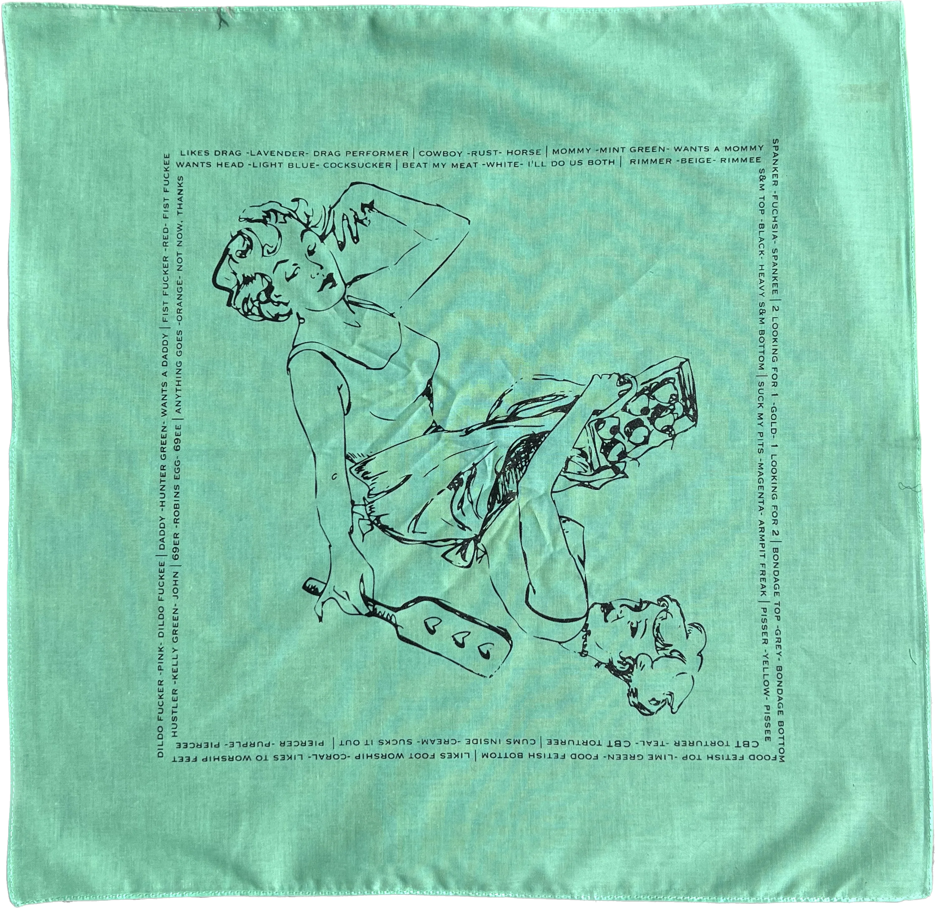 Hanky Code: queer printed hankies - Image 23
