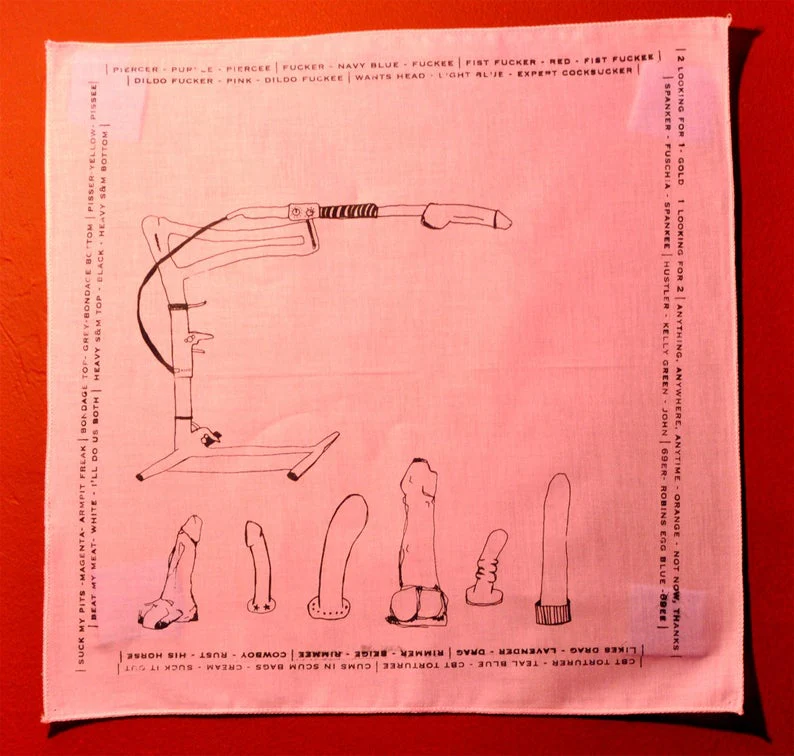 Hanky Code: queer printed hankies - Image 3